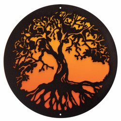 12" TREE OF LIFE Scenic Metal Wall Art Decor 12" TREE OF LIFE Scenic Metal Wall Art Decor