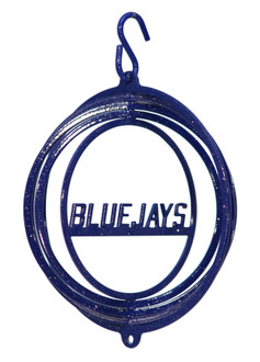 CREIGHTON BLUEJAYS Tini Swirly Metal Collegiate Christmas Tree Ornament