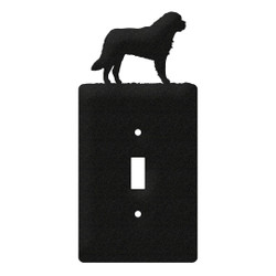 SAINT BERNARD Dog Metal Plate Cover SAINT BERNARD Dog Metal Plate Cover