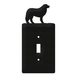 GREAT PYRENEES Dog Metal Plate Cover GREAT PYRENEES Dog Metal Plate Cover