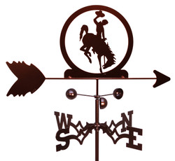 Wyoming Bucking Horse Weathervane Wyoming Bucking Horse Weathervane
