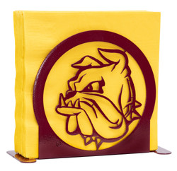 DULUTH BULLDOGS Metal Letter Holder Napkin Holder DULUTH BULLDOGS Metal Letter Holder Napkin Holder