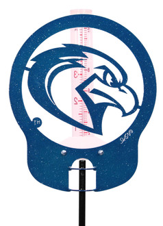MARQUETTE EAGLES Metal Steel Rain Gauge