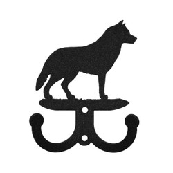 SIBERIAN HUSKY Dog Metal Wall Leash Holder Coat Hooks