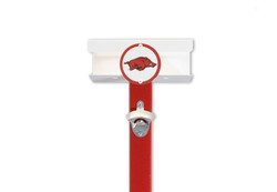 ARKANSAS RAZORBACKS Collegiate Metal Drink Stand ARKANSAS RAZORBACKS Collegiate Metal Drink Stand