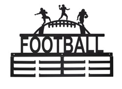 Football Steel Medal Ribbon Holder