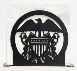 US NAVY Metal Letter Holder Napkin Holder
