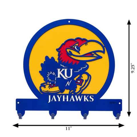 Kansas Jayhawks Logo Key Ring