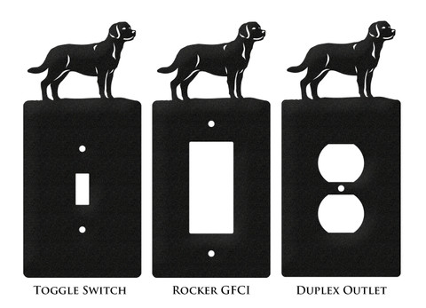 SWEN Products Labrador Metal Wall Plate Cover