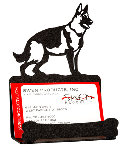 Lowchen Dog Metal Business Card Holder