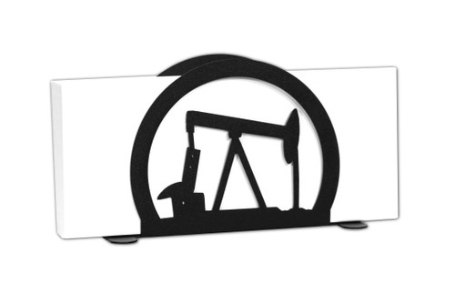 OIL RIG Metal Letter Holder Napkin Holder