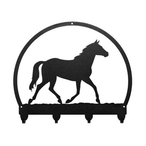 QUARTER HORSE Metal Key Chain Holder Hanger