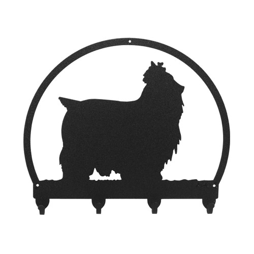 YORKSHIRE TERRIER Dog Metal Key Chain Holder Hanger