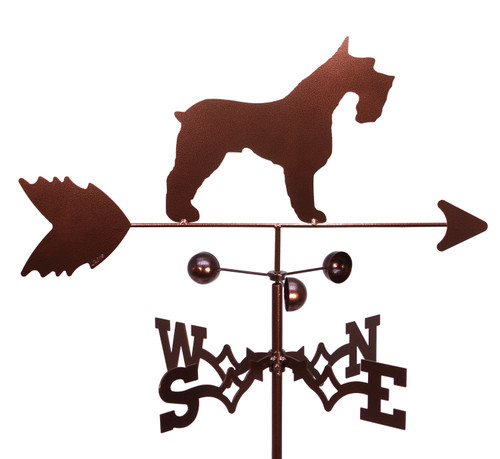 Schnauzer Dog Weathervane