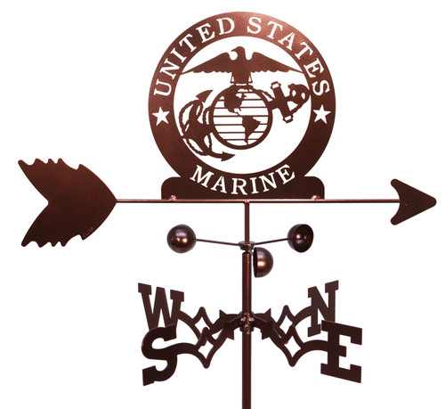 ARMED SERVICES US MARINES MARINE CORP USMC Weathervane