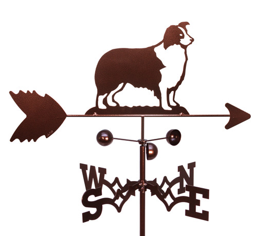 Border Collie Dog Weathervane