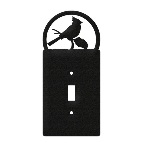 CARDINAL RED BIRD Metal Plate Cover