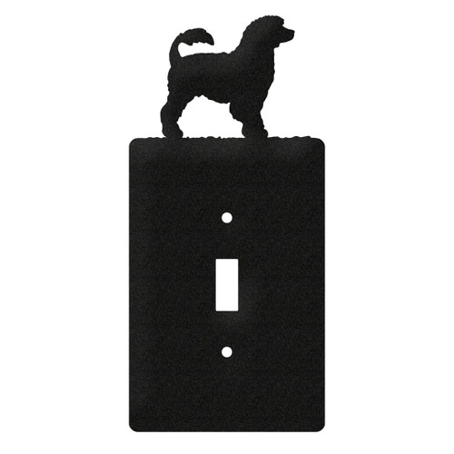 PORTUGUESE WATER DOG Dog Metal Plate Cover