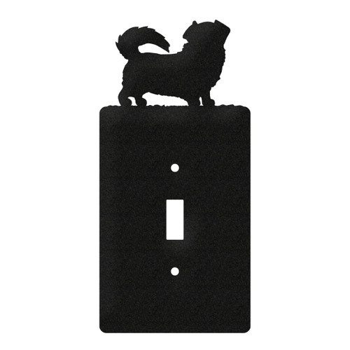 TIBETAN SPANIEL Dog Metal Plate Cover