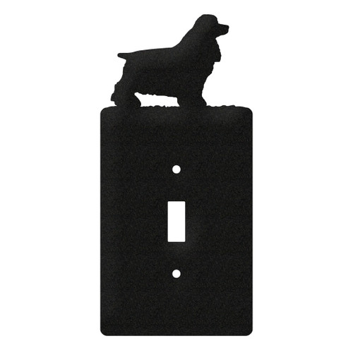 COCKER SPANIEL Dog Metal Plate Cover