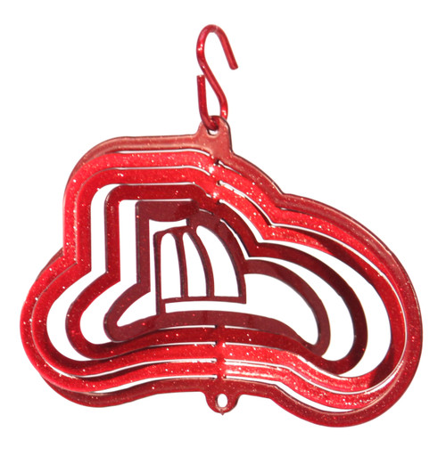 FIREHAT Tini Swirly Metal Christmas Tree Ornament