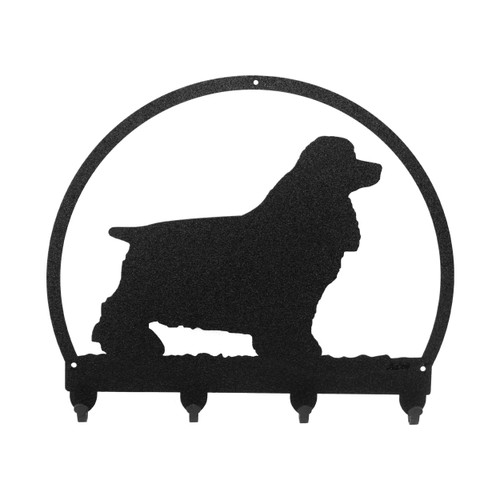 COCKER SPANIEL Dog Metal Key Chain Holder Hanger