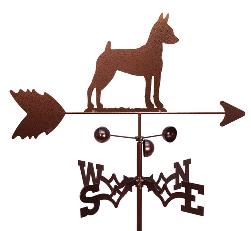 Miniature Pinscher Dog Weathervane