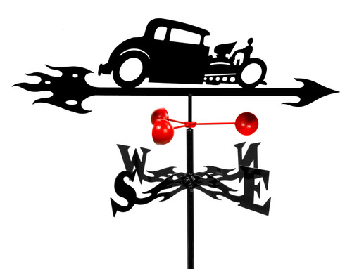 Farrell Series Hot Rod Auto Car Weathervane