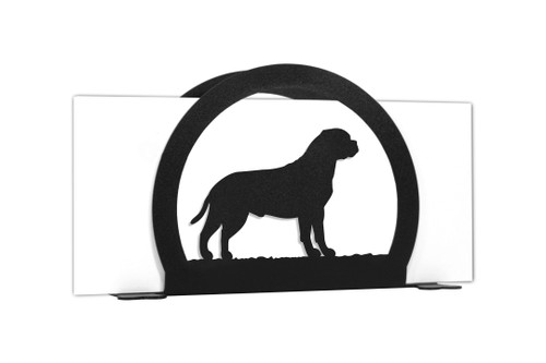 BULL MASTIFF Dog Metal Letter Holder Napkin Holder