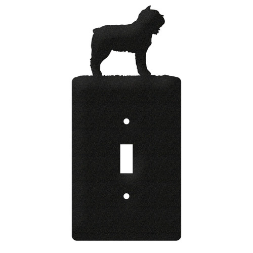 BOSTON TERRIER Dog Metal Plate Cover