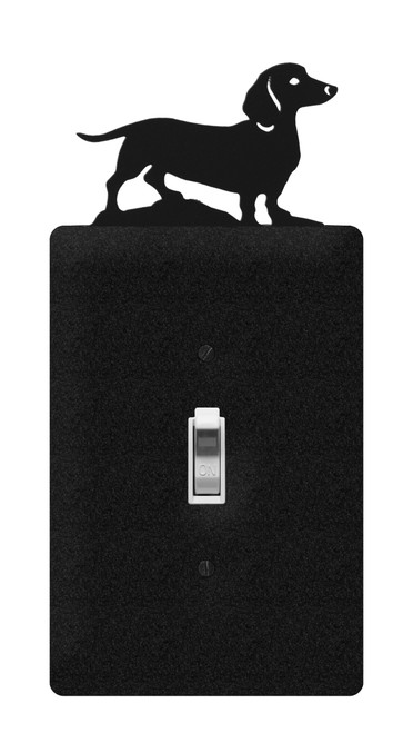 DACHSHUND Dog Metal Plate Cover