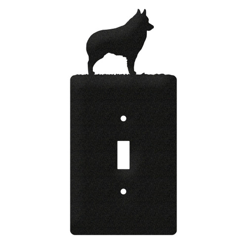 SCHIPPERKE Dog Metal Plate Cover