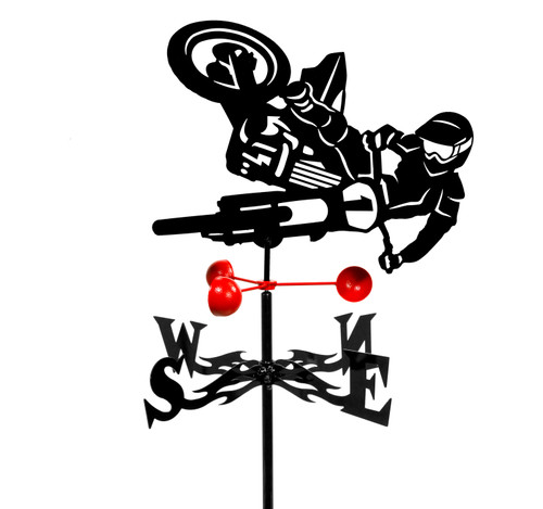 Farrell Series Motor X Bike Weathervane