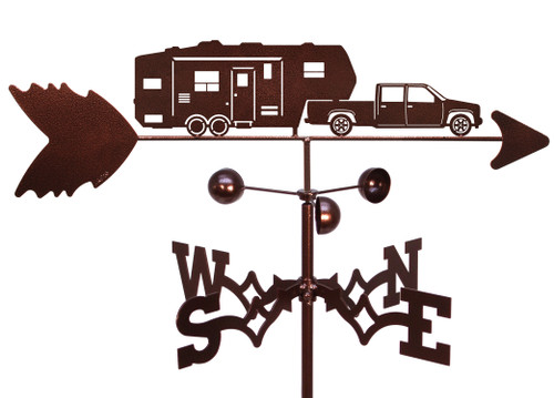 5th Wheeler Camper Weathervane