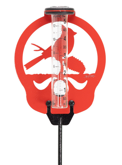 CARDINAL Metal Steel Rain Gauge 