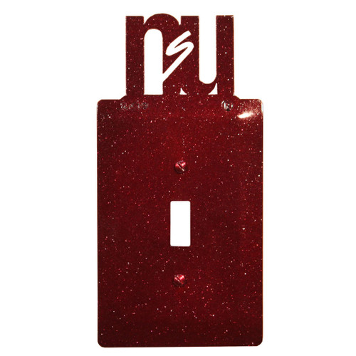 NORTHERN STATE WOLVES Collegiate Metal Plate Cover