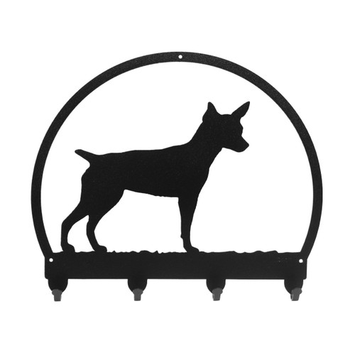 RAT TERRIER Dog Metal Key Chain Holder Hanger