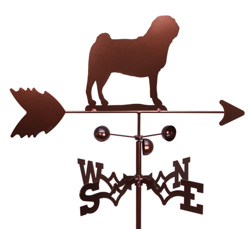 Pug Dog Weathervane