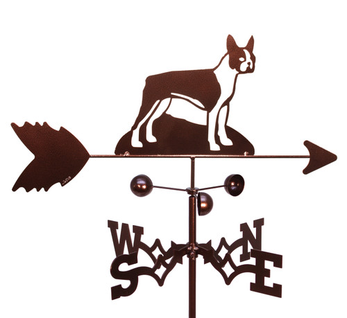 Boston Terrier Dog Weathervane