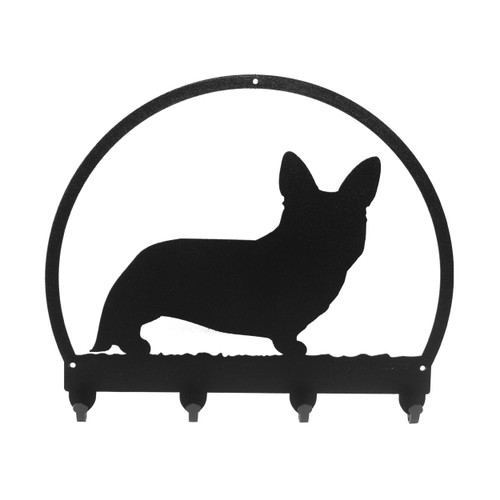 WELSH CORGI CARDIGAN Dog Metal Key Chain Holder Hanger