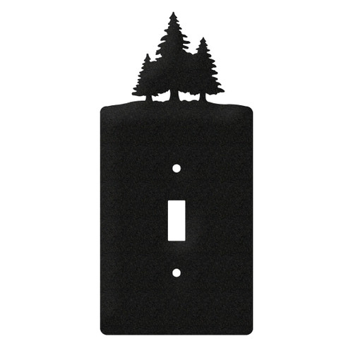 PINE TREES Metal Plate Cover