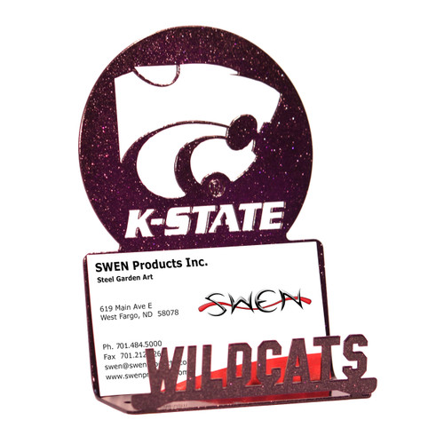 KANSAS STATE WILDCATS Business Card Holder