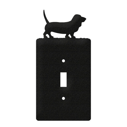 BASSET HOUND Dog Metal Plate Cover