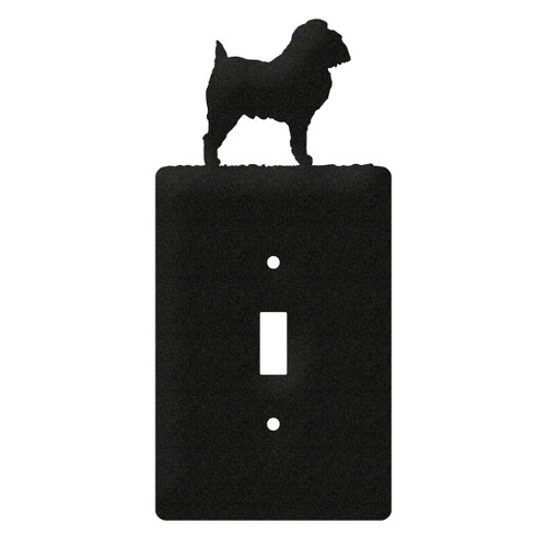 BRUSSELS GRIFFON Dog Metal Plate Cover