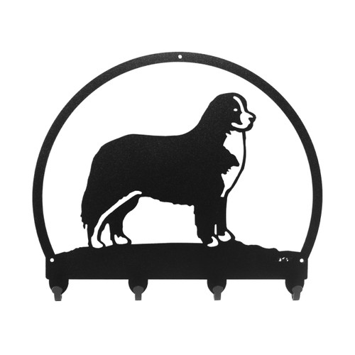 BERNESE MOUNTAIN DOG Metal Key Chain Holder Hanger