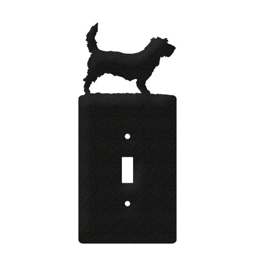 PBGV Dog Metal Plate Cover