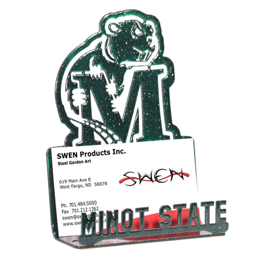 MINOT STATE BEAVERS Business Card Holder