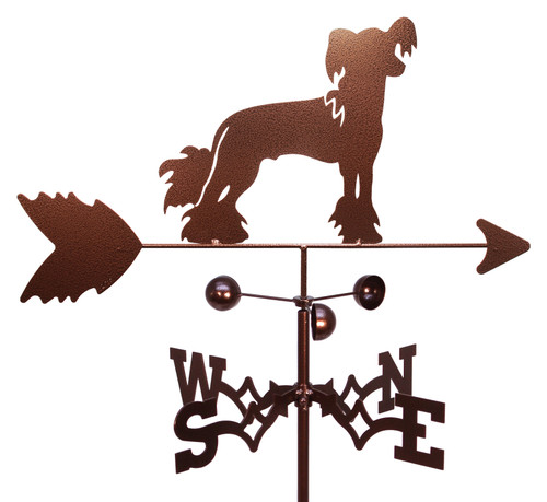 Chinese Crested Dog Weathervane