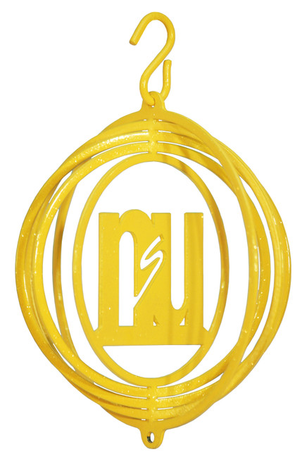 NORTHERN STATE WOLVES Tini Swirly Metal Collegiate Christmas Tree Ornament