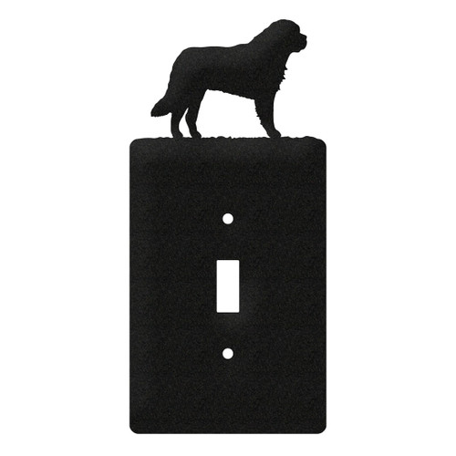 SAINT BERNARD Dog Metal Plate Cover